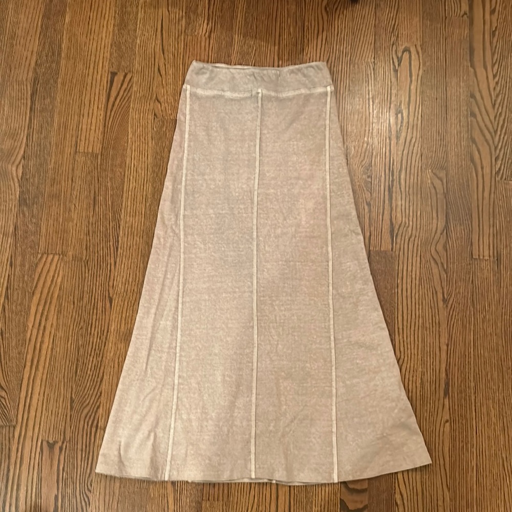 Poetry Tan Maxi Skirt